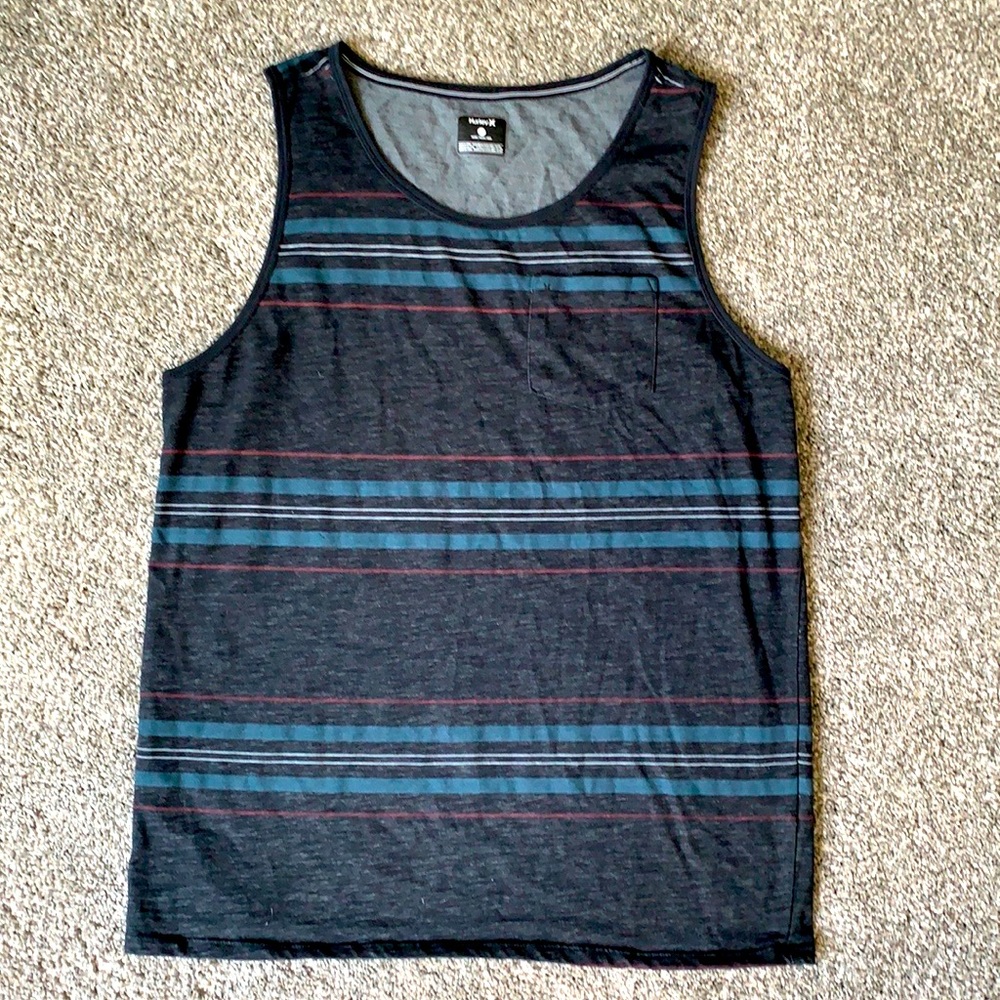 Hurley men’s M tank on Nike dri-fit.